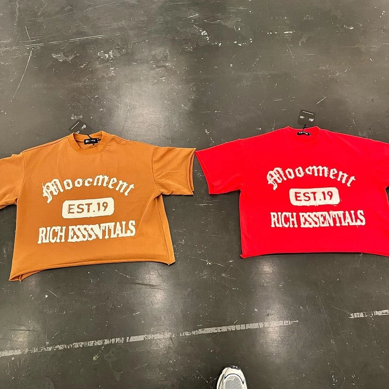 Cotton Distressed Applique Embroidery Patch T Shirt